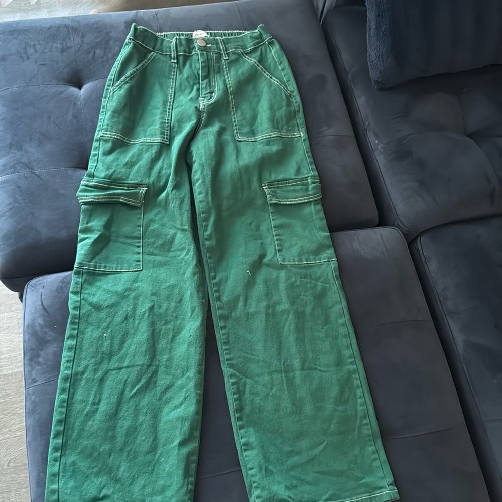 Green Cargo Pants
